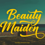Beauty Maiden Font - Featured Image