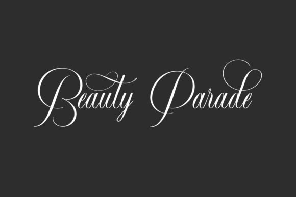 Beauty Parade Font - Featured Image