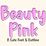 Beauty Pink Font - Featured Image
