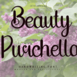 Beauty Purchella Font - Featured Image