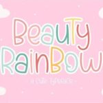 Beauty Rainbow Font - Featured Image
