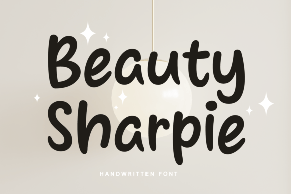 Beauty Sharpie Font - Featured Image