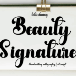 Beauty Signature Font - Featured Image