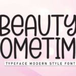 Beauty Sometime Font - Featured Image