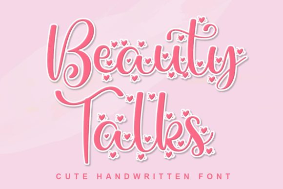 Beauty Talks Font - Featured Image