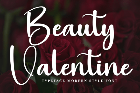 Beauty Valentine Font - Featured Image