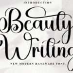 Beauty Writing Font - Featured Image