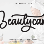 Beautycare Font - Featured Image