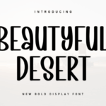 Beautyful Desert Font - Featured Image