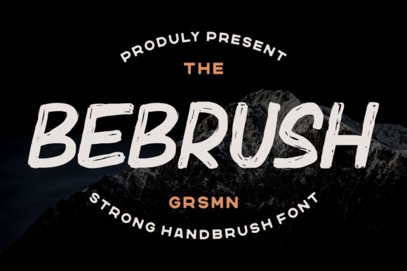 Bebrush Font - Featured Image
