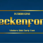 Beckenford Font - Featured Image