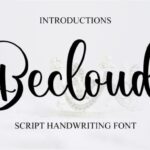 Becloud Font - Featured Image