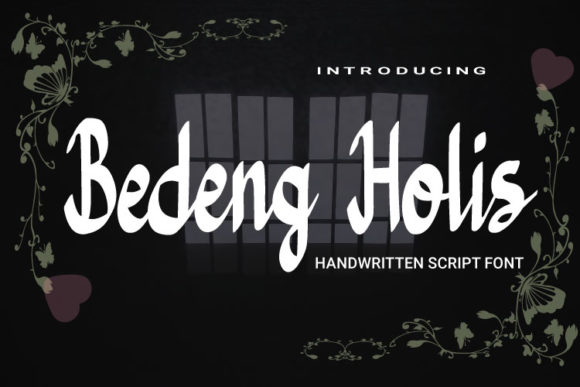 Bedeng Holis Font - Featured Image
