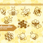Bee Doodle Font - Featured Image