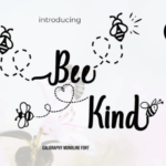 Bee Kind Font - Featured Image