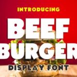 Beef Burger Font - Featured Image