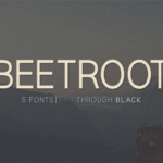 Beetroot Font - Featured Image