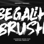 Begalih Brush Font - Featured Image