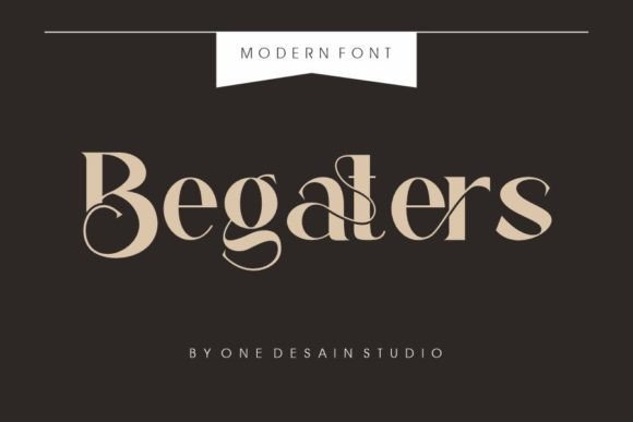 Begaters Font - Featured Image