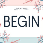 Begin Font - Featured Image