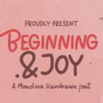 Beginning Joy Font - Featured Image