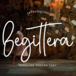 Begittera Font - Featured Image