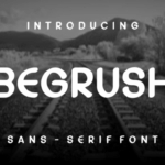 Begrush Font - Featured Image