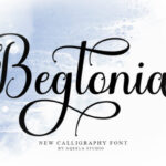 Begtonia Font - Featured Image