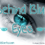 Behind Blue Eyes Font - Featured Image