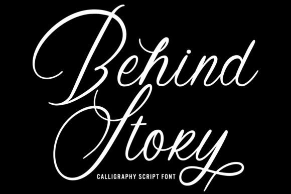 Behind Story Font - Featured Image