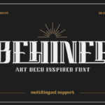 Behiner Font - Featured Image