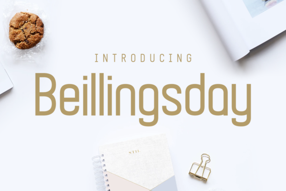 Beillingsday Font - Featured Image