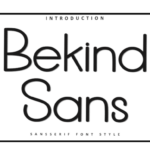 Bekind Sans Font - Featured Image