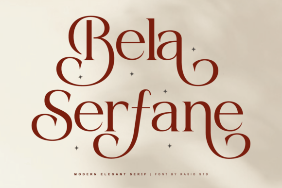 Bela Serfane Font - Featured Image
