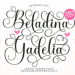 Beladina Gadelia Font - Featured Image
