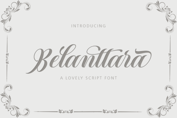 Belanttara Font - Featured Image