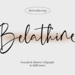 Belathine Font - Featured Image