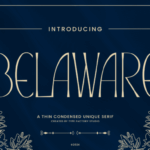Belaware Font - Featured Image