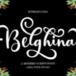 Belghina Font - Featured Image