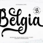 Belgia Font - Featured Image