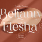 Belianty Elesha Font - Featured Image