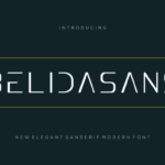 Belidasans Font - Featured Image