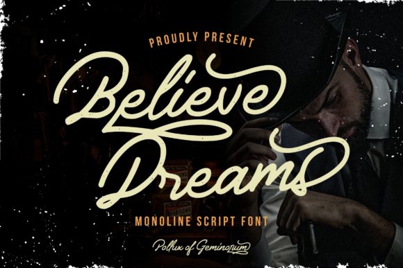 Believe Dreams Font - Featured Image