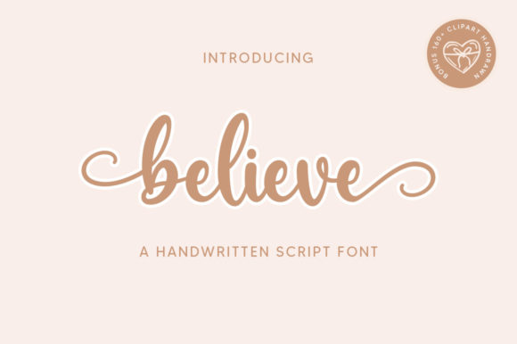 Believe Font - Featured Image