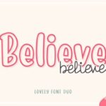Believe Font - Featured Image