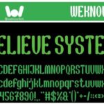 Believe System Font - Featured Image
