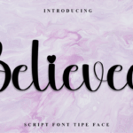 Believed Font - Featured Image