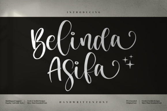 Belinda Asifa Font - Featured Image