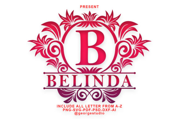 Belinda Monogram Font - Featured Image