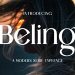 Beling Font - Featured Image